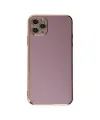 Apple İphone 11 Pro Max Kılıf Volet Silikon - Mor