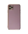Apple iPhone 11 Pro Max Kılıf Volet Silikon - Mor