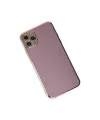 Apple İphone 11 Pro Max Kılıf Volet Silikon - Mor