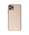 Apple İphone 11 Pro Max Kılıf Volet Silikon - Pembe