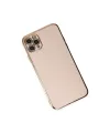 Apple iPhone 11 Pro Max Kılıf Volet Silikon - Pembe