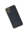 Apple İphone 11 Pro Max Kılıf Volet Silikon - Siyah