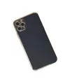 Apple iPhone 11 Pro Max Kılıf Volet Silikon - Siyah
