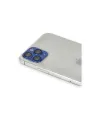 Apple İphone 11 Pro Max Pers Alüminyum Kamera Lens - Lacivert