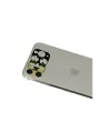 Apple iPhone 11 Pro Max Rainbow Kamera Lens Koruma Cam - Gold