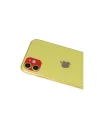 Apple İphone 11 Rainbow Kamera Lens Koruma Cam - Kırmızı
