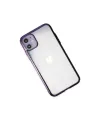 Apple İphone 12 Kılıf Element Silikon - Mor