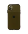 Apple İphone 12 Kılıf Fly Lens Silikon - Siyah
