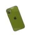 Apple İphone 12 Kılıf Fly Lens Silikon - Yeşil