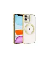 Apple İphone 12 Kılıf Kross Magneticsafe Kapak - Gold