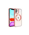 Apple İphone 12 Kılıf Kross Magneticsafe Kapak - Kırmızı