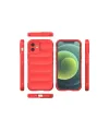 Apple İphone 12 Kılıf Optimum Silikon - Kırmızı