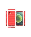 Apple iPhone 12 Kılıf Optimum Silikon - Kırmızı
