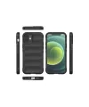 Apple İphone 12 Kılıf Optimum Silikon - Siyah