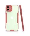 Apple İphone 12 Kılıf Platin Silikon - Pembe