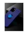Apple İphone 12 Kılıf Range Yüzüklü Silikon - Mavi