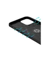 Apple İphone 12 Kılıf Range Yüzüklü Silikon - Mavi