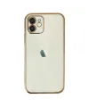 Apple İphone 12 Kılıf Razer Lensli Silikon - Gold