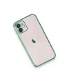 Apple İphone 12 Kılıf Razer Lensli Silikon - Yeşil