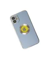 Apple iPhone 12 Kılıf Store Silikon - Sierra Blue