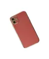 Apple iPhone 12 Kılıf Volet Silikon - Kırmızı