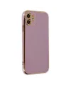 Apple iPhone 12 Kılıf Volet Silikon - Mor