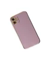Apple iPhone 12 Kılıf Volet Silikon - Mor