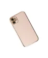 Apple İphone 12 Kılıf Volet Silikon - Pembe