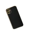Apple iPhone 12 Kılıf Volet Silikon - Siyah