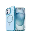 Apple iPhone 12 Live Diamond Magsafe Kapak - Mavi