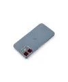 Apple İphone 12 Metal Kamera Lens Koruma Cam - Kırmızı