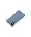 Apple İphone 12 Metal Kamera Lens Koruma Cam - Mavi