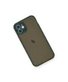 Apple İphone 12 Mini Kılıf Montreal Silikon Kapak - Yeşil