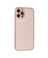 Apple İphone 12 Pro Kılıf Coco Karbon Silikon - Pembe