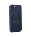Apple İphone 12 Pro Kılıf Jack Magneticsafe Lens Silikon - Lacivert