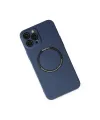 Apple İphone 12 Pro Kılıf Jack Magneticsafe Lens Silikon - Lacivert