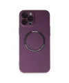 Apple İphone 12 Pro Kılıf Jack Magneticsafe Lens Silikon - Mürdüm