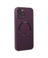 Apple iPhone 12 Pro Kılıf Jack Magneticsafe Lens Silikon - Mürdüm