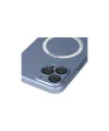 Apple iPhone 12 Pro Kılıf Jack Magneticsafe Lens Silikon - Sierra Blue
