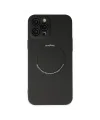 Apple iPhone 12 Pro Kılıf Jack Magneticsafe Lens Silikon - Siyah