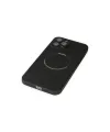 Apple İphone 12 Pro Kılıf Jack Magneticsafe Lens Silikon - Siyah