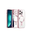 Apple İphone 12 Pro Kılıf Kross Magneticsafe Kapak - Rose