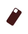Apple İphone 12 Pro Kılıf Lansman Legant Silikon - Bordo