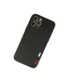 Apple İphone 12 Pro Kılıf Loop Deri Silikon - Siyah