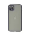 Apple İphone 12 Pro Kılıf Montreal Silikon Kapak - Gri