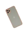 Apple iPhone 12 Pro Kılıf Montreal Silikon Kapak - Pembe
