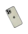 Apple İphone 12 Pro Kılıf Razer Lensli Silikon - Lacivert
