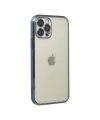 Apple İphone 12 Pro Kılıf Razer Lensli Silikon - Lacivert