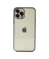 Apple İphone 12 Pro Kılıf Razer Lensli Silikon - Siyah