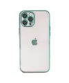 Apple İphone 12 Pro Kılıf Razer Lensli Silikon - Yeşil